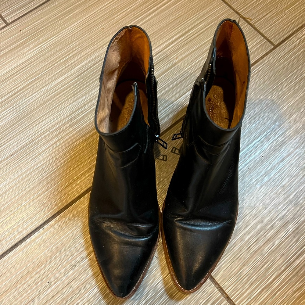 Madwell leather booties